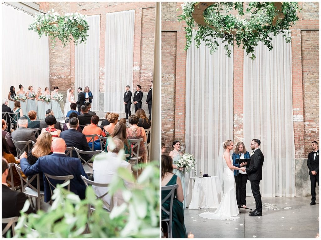 the fairlie wedding ceremony in chicago