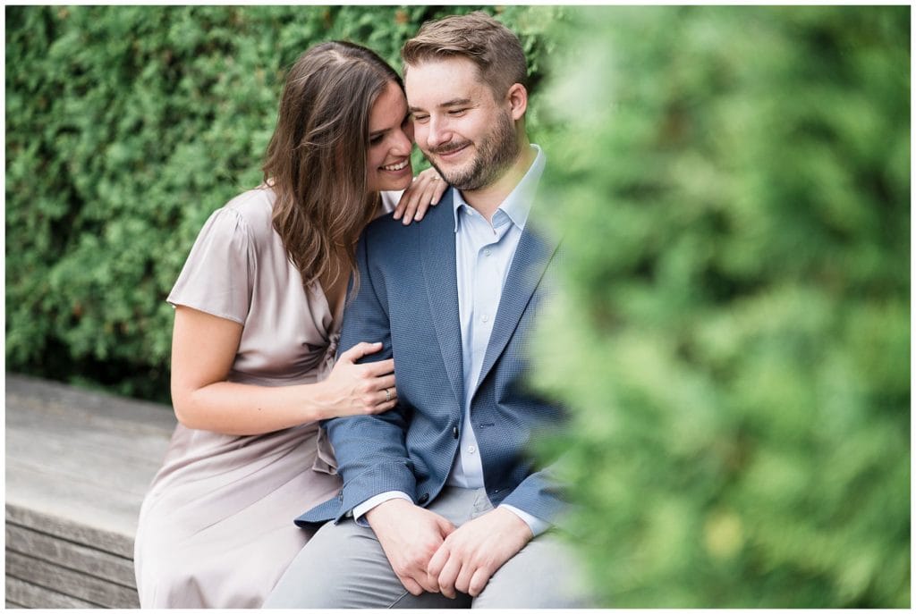 lurie garden engagement session