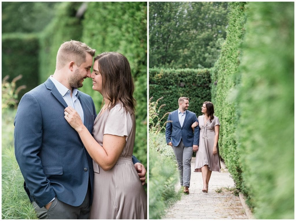lurie garden engagement session